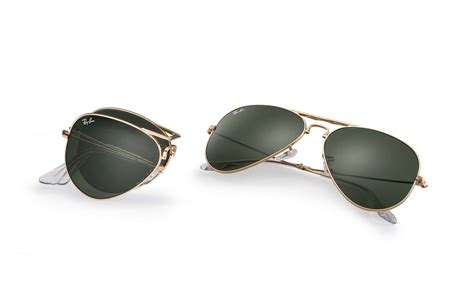 Ray Ban Aviator Folding Sunglasses Green Gold Rb3479 58mm 1sale Deals