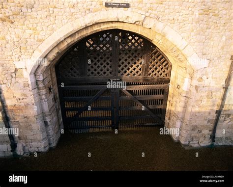 Traitors Gate Tower Of London Unesco World Heritage Site London England