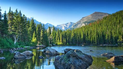 Free Download Rocky Mountain National Park Summ Hd Wallpaper Background