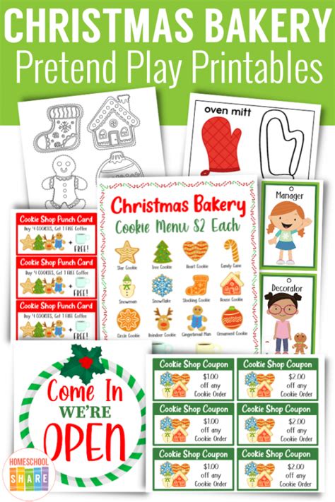 Christmas Dramatic Play Printables Free Homeschool Share