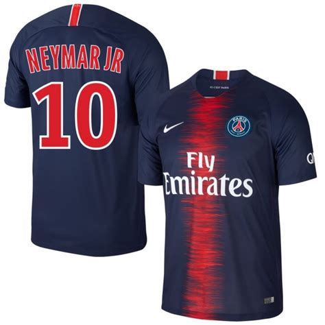 Se siente protagonista en el psg y lo demuestra cada vez. Camiseta del PSG 2018-2019 Local + Neymar Jr 10 (Dorsal ...