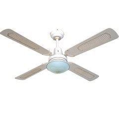 Many casablanca fans are customizable and offer a selection of blades, light kits, or controls allowing the buyer to personally design a fan. Omega Casablanca White Ceiling Fan with Oyster Light (6930 ...
