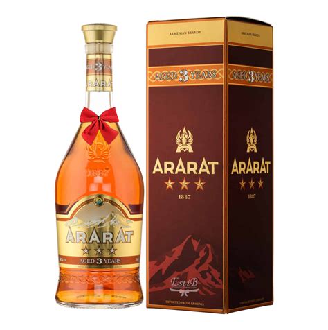 Ararat 3 Brandy 3 Year Old 500ml Send Ts In Israel