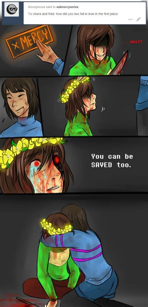 Ask Chara X Frisk Undertale Brasil Amino