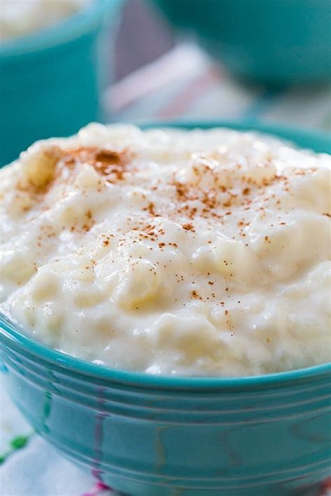 Old Fashioned Rice Pudding Spicy Southern Kitchen Recipe Old