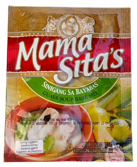 Mix Do Zupy Sinigang Sa Bayabas Guava Soup 40g Mama Sitas