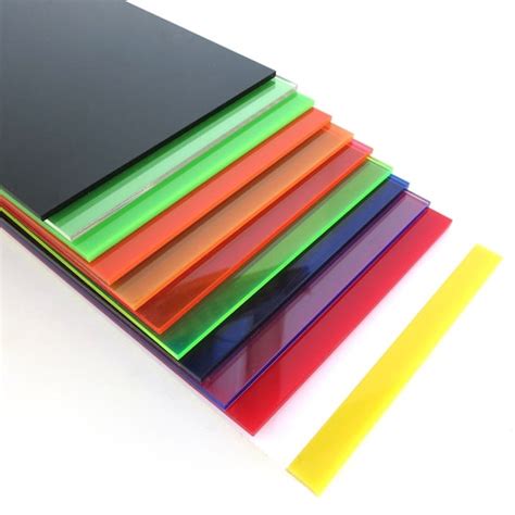 1002002 3mm Colored Acrylic Sheet Plexiglass Plate Diy Toy Etsy