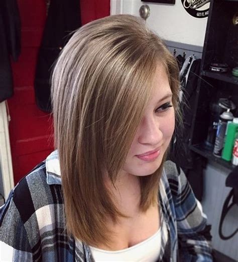 Hard part comb over + mid taper fade. 40 Stylish Hairstyles and Haircuts for Teenage Girls ...
