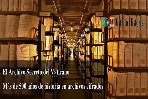 El Archivo Secreto Del Vaticano Distrito Historia