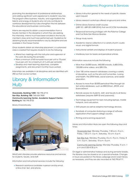 Miracosta College 2021 2022 Catalog Miracosta College Page 59 Flip Pdf Online Pubhtml5