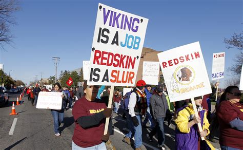 In Minnesota Thousands Of Native Americans Protest Redskins’ Name The Washington Post