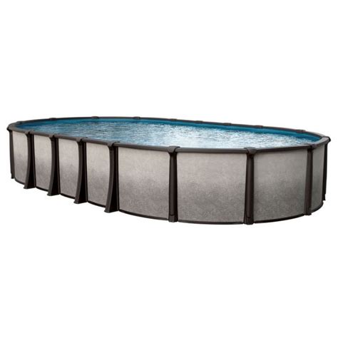 Milano Resin 52 In Pool 15x30 Ft Oval The Pool Supplies Superstore