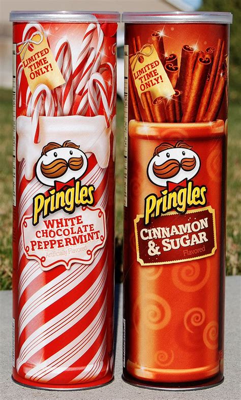 Christmas Pringles Pringles Flavored Sugar Cinnamon Flavor