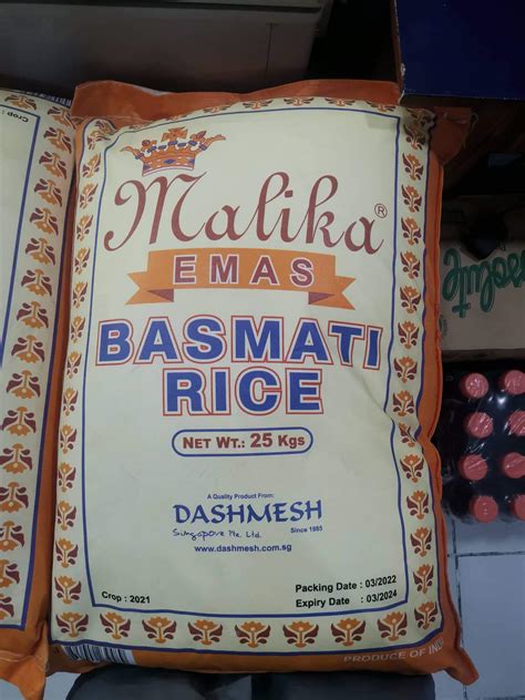 Basmati Rice Malika Emas 25kg Lazada Ph