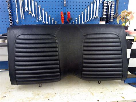 Restoration Of A 1965 Mustang Back Seat