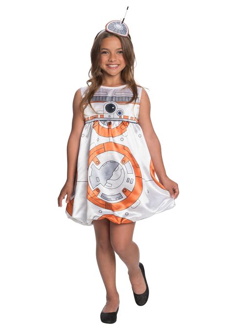 Star Wars Bb8 Costume Dress For Girls