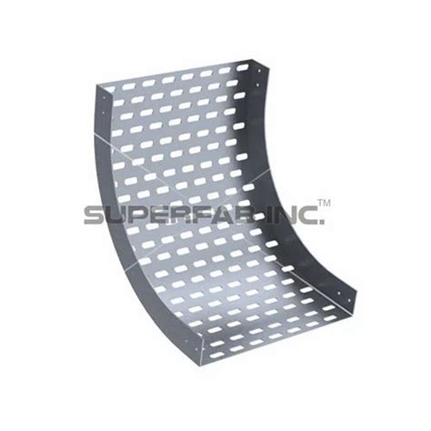 Powder Coated Aluminum Perforated Cable Tray Inside Riser 90 Sheet