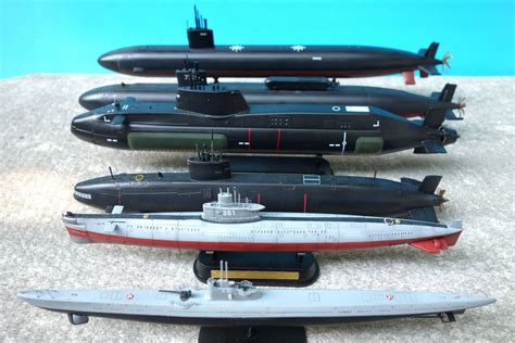 6 Submarines Mostly Modern 1 350 FineScale Modeler Essential