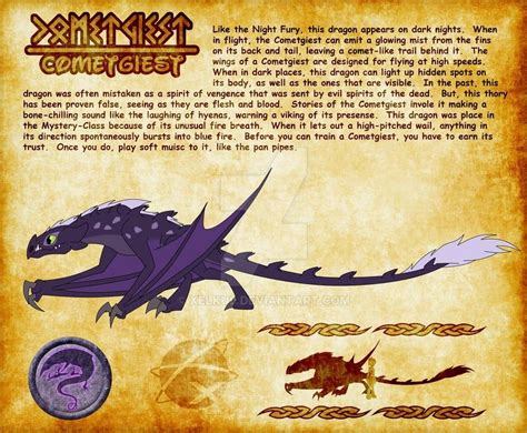 Cometgiest Dragon By Xelku9 On Deviantart New Dragon Book Dragon How To Train Dragon How To