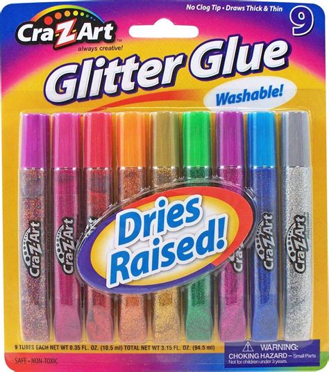 Z Arts Glitter Glue Kids Craft Supplies