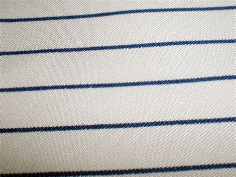 Cream And Navy Pinstripe Fabric By Fabeins On Etsy