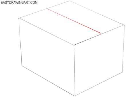 How To Draw A Box Easy Drawing Art