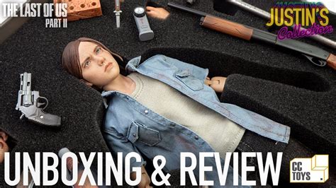Ellie The Last Of Us 2 Cc Toys 16 Scale Figure Unboxing And Review The
