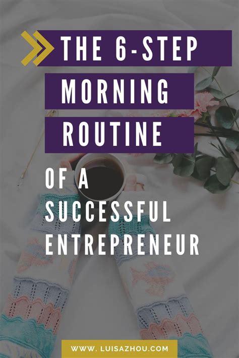 Morning Routine Of A Successful Entrepreneur My Morning Routine