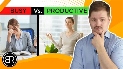 Busy Vs Productive People 5 Key Habits Youtube