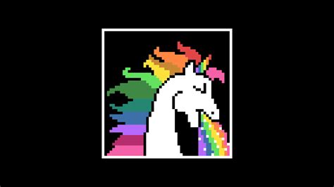 360x640 Resolution Multicolored Unicorn Pixel Clip Art Pixel Art
