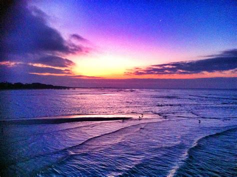Sunset Rosebud Beach Mornington Peninsula Amazing