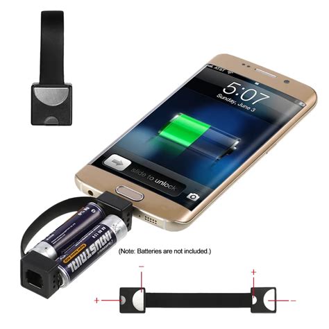 Portable Mobile Phone Charger Magnetic Micro Usb Emergency Charger Two