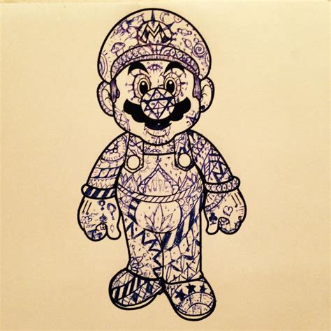 Trippy Mario By Kredwood On Deviantart