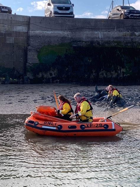 Ramsgate Rnli Crew Called To Woman Stuck In Mud At The Harbour The