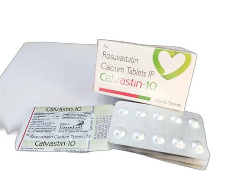 Rosuvastatin Calcium Tablets IP For Clinical Grade Standard Medicine