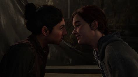 Ellie And Dina Kiss The Last Of Us Part Ii Youtube