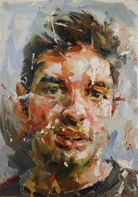 Paul Wright Freshman Portrait Painting Oil Painting Portrait Paul