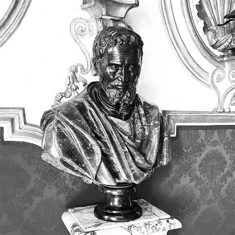 Portrait Of Michelangelo Buonarroti Daniele Da Volterra Xvi Century