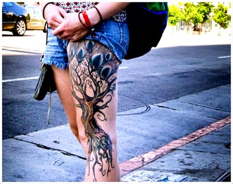 50 Sexy Upper Thigh Tattoos For Girls