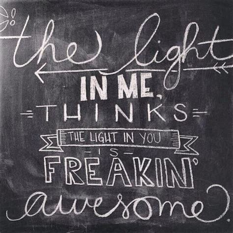 Frickin Awesome Namaste Chalkboard Quote Art Inspire Others