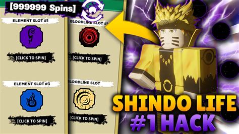 There are three different types of bloodlines: BLOODLINE/ELEMENT HACK! Roblox Shindo Life Hack Script ...