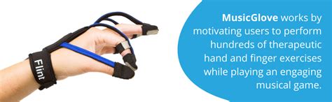 Flintrehab Music Glove I Music Based Hand Rehabilitation Therapy Device I Supports