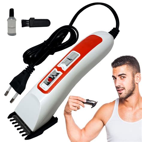 Buy Mens Professional Corded Electric Waterproof Hair Clipper Beard