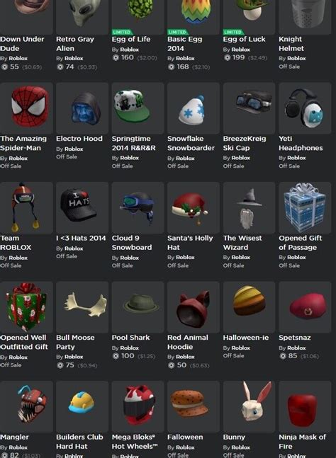 Rare Stacked 2013 Roblox Account With 6 Pages Of Hats Ghost Fedora And