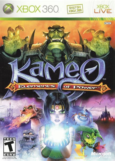 Kameo Elements Of Power 2005 Xbox 360 Box Cover Art Mobygames