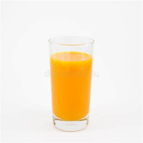 The Glass Of Tasty Pure Orange Juice Stock Photo Image Of Orange