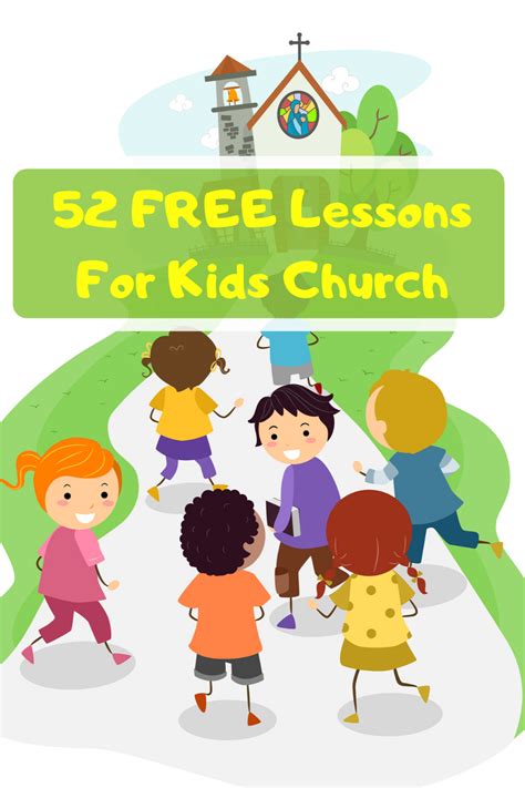 Free Kids Church Lessons Kids Sunday School Lessons Preschool Sunday