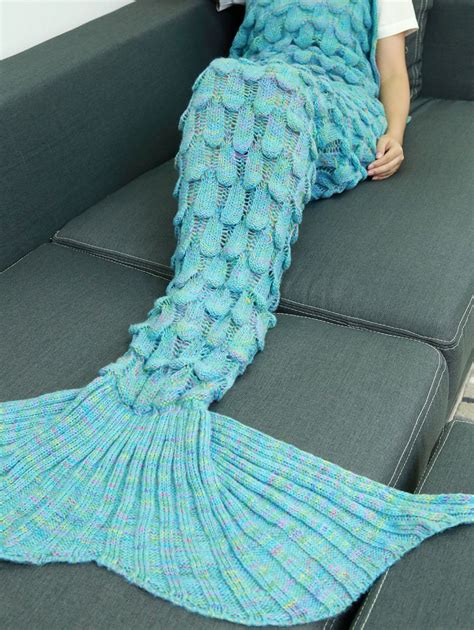 mermaid tail blanket knitting pattern