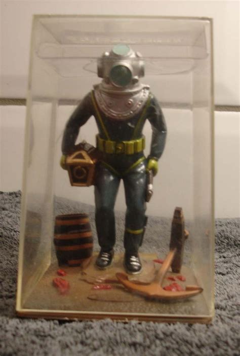 Vintage Aquarium Diver Metaframe Aquarium Fish Tank Fish Tank Fish