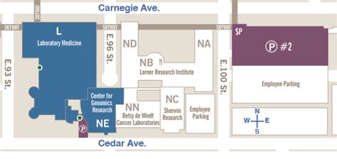Main Campus Cleveland Clinic Building Map